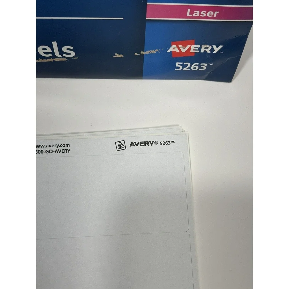 330 Labels 33 Sheets Avery 5163 & 8163 Shipping Labels 2